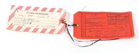 Lot #7622 STS-8 Flown Gold Shuttle Blanket - Image 3