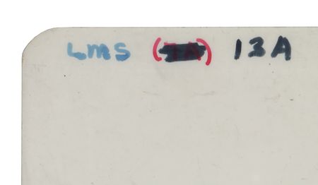 Lot #7506 Apollo 16 Training-Used Lunar Orbit Star Chart - Image 2