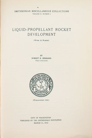 Lot #7779 Robert H. Goddard: First Edition of Rockets (1946) - Image 4
