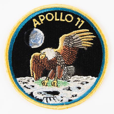 Lot #7289 Michael Collins's Apollo 11 Bio Patch - Image 1