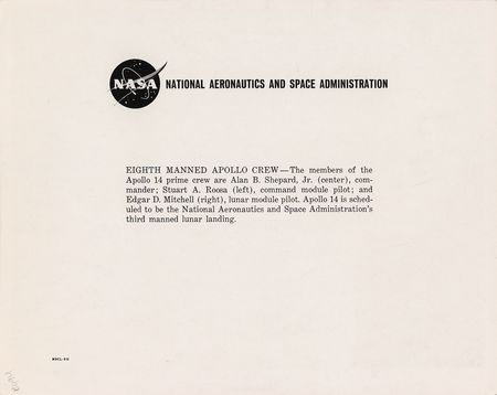 Lot #7432 Alan Shepard Signed Photograph - Image 2