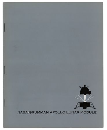 Lot #7166 NASA/Grumman Apollo Lunar Module Transgraphic Brochure - Image 2