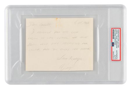 Lot #7178 Gus Grissom Autograph Letter Signed