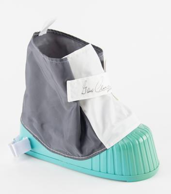 Lot #7538 Gene Cernan Signed Lunar Boot Replica - Image 1