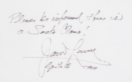 Lot #7357 James Lovell Signed Space Suit Glove Replica - Image 2
