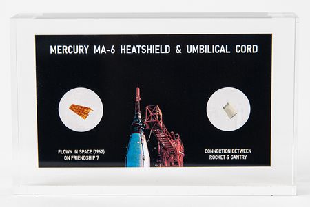 Lot #7047 Friendship 7 Artifact Display - Image 1