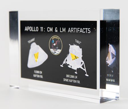 Lot #7307 Apollo 11 Kapton Foil Display (Attested as Flown) - Image 3