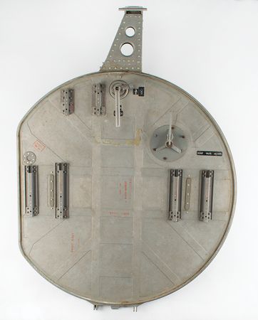 Lot #7120 Apollo Lunar Module Upper Docking Tunnel Hatch - Image 2