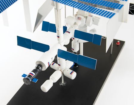 Lot #7744 International Space Station Model - Image 9