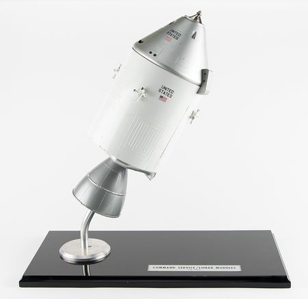 Lot #7742 Apollo Command and Service Module Model Built by MSFC - Image 1