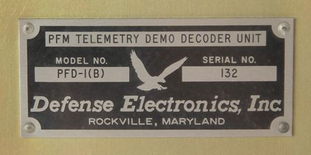 Lot #7697 NASA Spacecraft Telemetry Encoder/Decoder Demonstration Units - Image 4