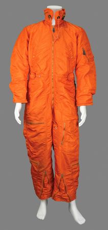 Lot #7767 USAF Type CWU-1/P Orange Flight Suit - Image 1