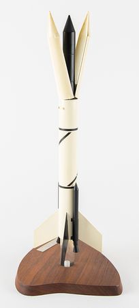Lot #7743 Astrobee 1500 Metal Rocket Model - Image 3