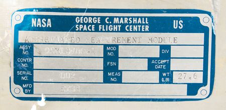 Lot #7787 SPAR IX Flown Abbreviated Measurement Module - Image 5