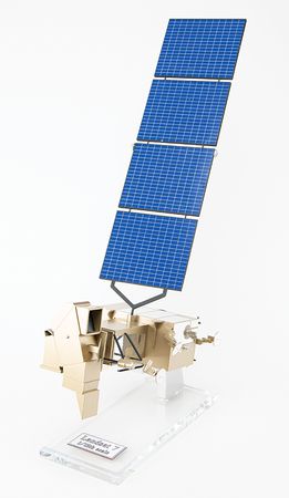 Lot #7745 Landsat 7 Satellite Model - Image 1