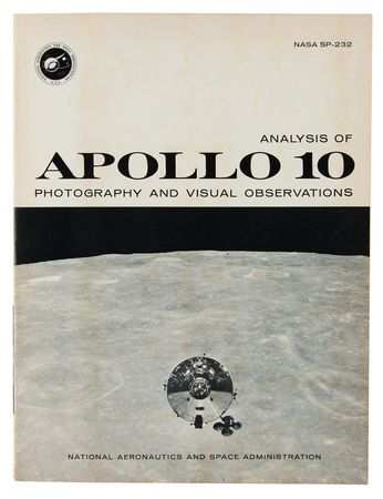 Lot #7254 Apollo 10: Analysis of Photography and Visual Observations - Image 1