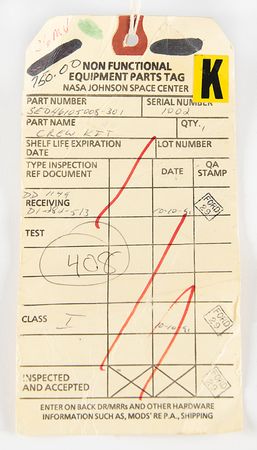 Lot #7623 Norm Thagard's Space Shuttle Crew Kit Case Assembly - Image 13