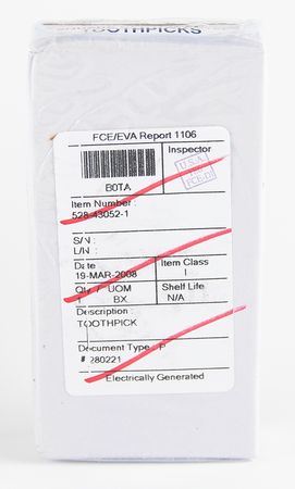 Lot #7714 Toothpicks NASA Food Lab - Image 4