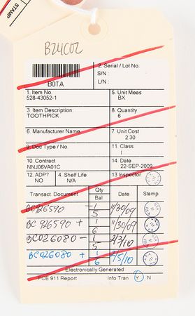 Lot #7714 Toothpicks NASA Food Lab - Image 6