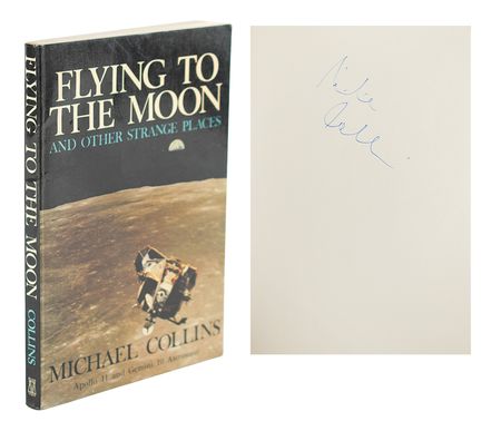 Lot #7324 Michael Collins Signed Book - Image 1