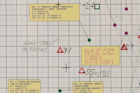 Lot #7008 Liberty Bell 7 Recovery Dive Planning Chart - From the Collection of Curt Newport - Image 1