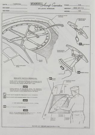 Lot #7015 Liberty Bell 7 'Post Recovery Procedures' Checklist Signed by Curt Newport, Jim Lewis, and Guenter Wendt - Image 2