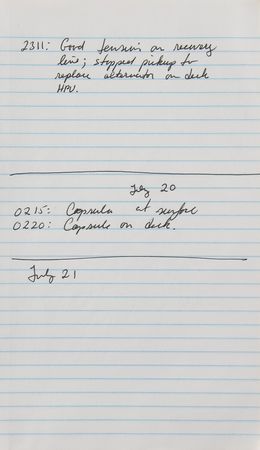 Lot #7007 Liberty Bell 7 Recovery Log Book - From the Collection of Curt Newport - Image 2