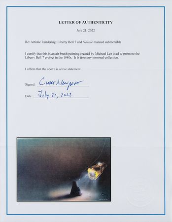 Lot #7011 Liberty Bell 7 Original Painting by Mike Lee - From the Collection of Curt Newport - Image 3