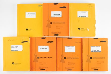 Lot #7148 Rocketdyne F-1 Engine Manuals - Image 1