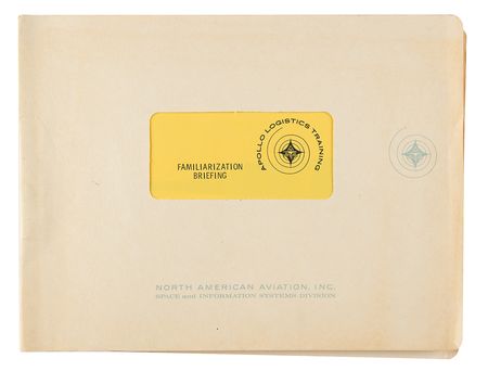 Lot #7156 Apollo Logistics Training: Block I CSM Familiarization Briefing Manual - Image 1