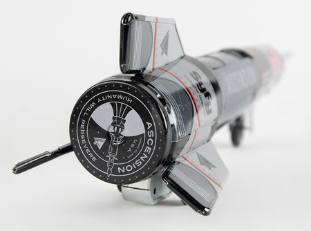 Lot #7704 SyFy Channel Promotional 'Ascension' Toy Space Ship Rocket - Image 6
