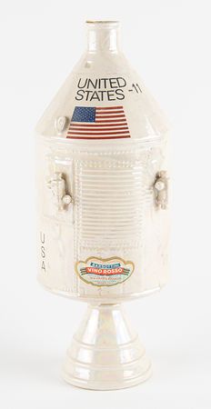 Lot #7312 Apollo 11 Command/Service Module Red Wine Decanter - Image 1