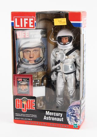 Lot #7060 Mercury Astronaut G.I. Joe Action Figure by Hasbro (2002) - Image 1
