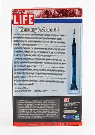 Lot #7060 Mercury Astronaut G.I. Joe Action Figure by Hasbro (2002) - Image 2