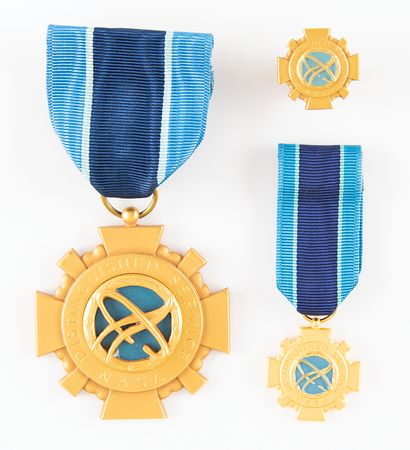 Lot #7228 Jim McDivitt's NASA Distinguished Service Medal - Image 1