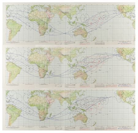 Lot #7313 Apollo 11 Earth Orbit Charts - Image 2