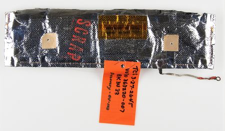 Lot #7646 Spacehab: Space Shuttle Discovery Insulation Material [Attested to as Flown by Astrotech] - Image 1