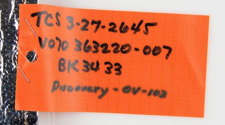 Lot #7646 Spacehab: Space Shuttle Discovery Insulation Material [Attested to as Flown by Astrotech] - Image 4