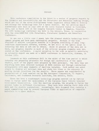 Lot #7645 Space Shuttle: 1972 Technology Conference Report - Image 2
