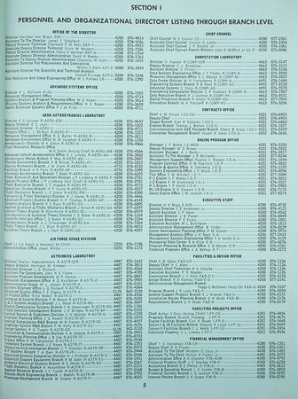 Lot #7590 NASA: George C. Marshall Space Flight Center Telephone Directory (1965) - Image 2
