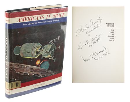 Lot #7335 Apollo 12 Signed Book - Image 1