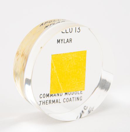 Lot #7365 Apollo 13 Flown Command Module Mylar - Image 2