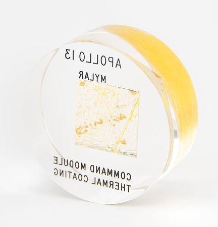 Lot #7365 Apollo 13 Flown Command Module Mylar - Image 3