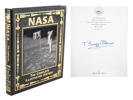 Lot #7300 Buzz Aldrin Signed Book - Image 1
