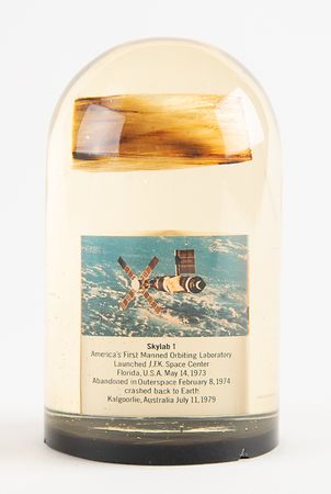 Lot #7602 Skylab Flown Oxygen Supply Tank Fragment - Image 2