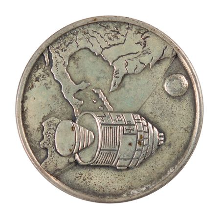 Lot #7177 Roger Chaffee's Silver Apollo 1