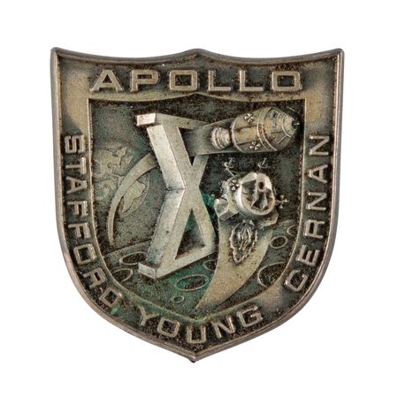 Lot #7245 Buzz Aldrin's Apollo 10 Robbins Medallion (Attested as Flown) - Image 1