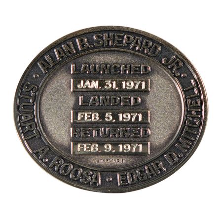 Lot #7405 Apollo 14 Robbins Medallion (Attested as Flown and from the Collection of Buzz Aldrin) - Image 2
