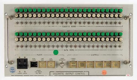 Lot #7128 NASA Discrete Output Control Panel - Image 1
