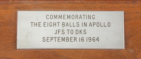 Lot #7001 Commemorative Apollo Block 1 FDAI Display Presented to Deke Slayton - Image 2